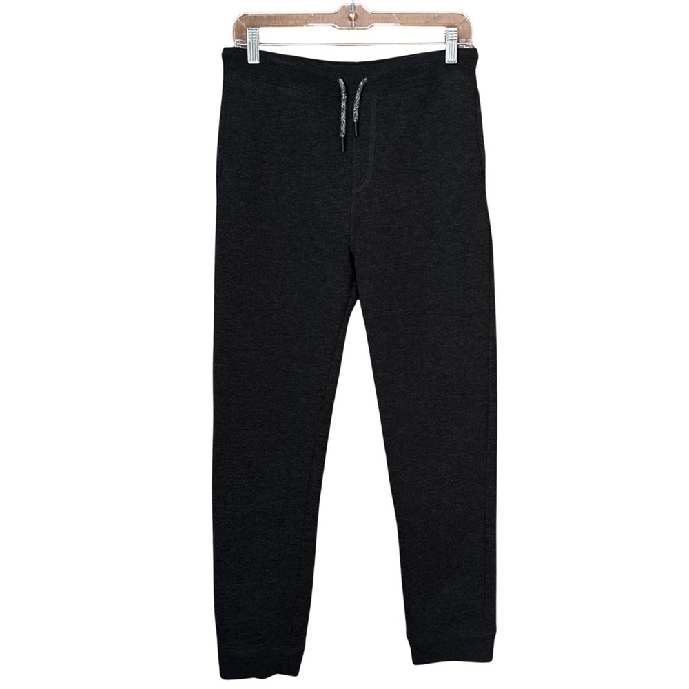 Lands’ End Kids Dark Gray Fleece Lined Sweatpants Joggers